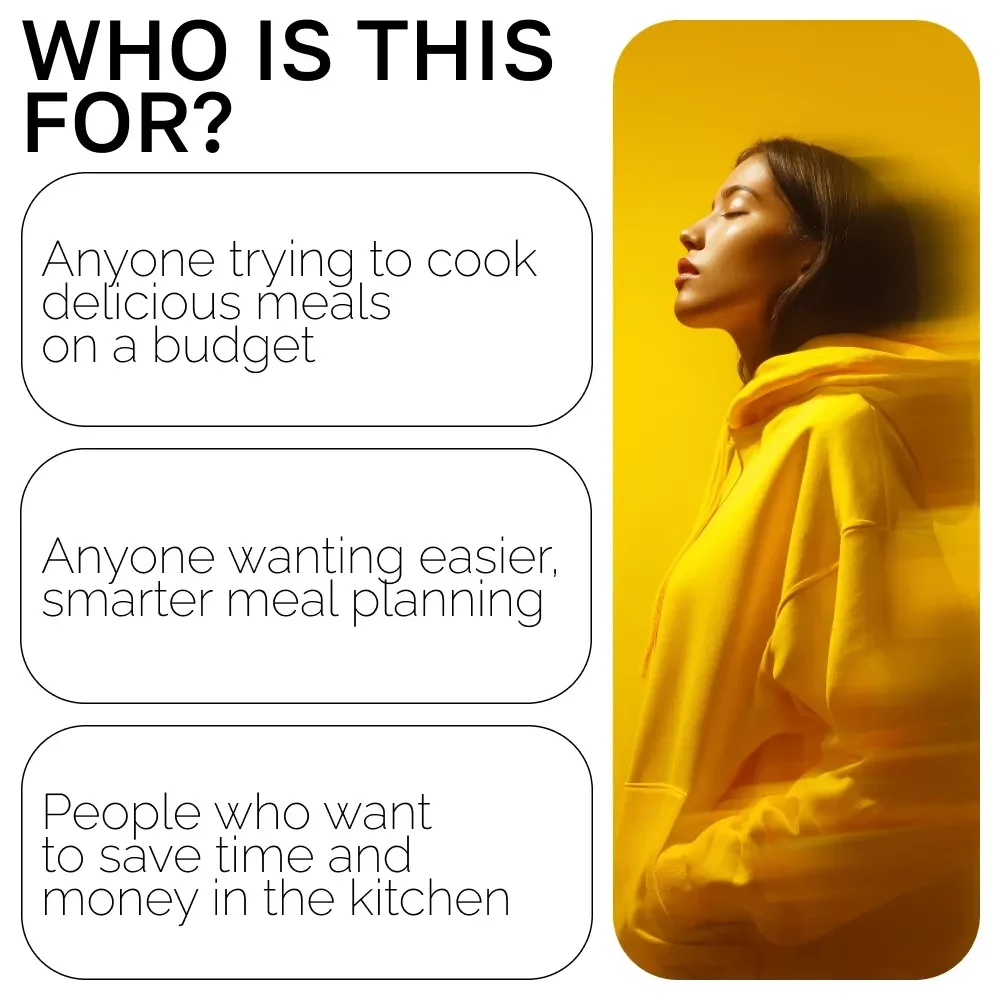 Smart Cooking on a Shoestring | Budget-Friendly Meal Planning eBook with ai suggestions for budget-friendly recipes | Digital Download Kitchen Guide