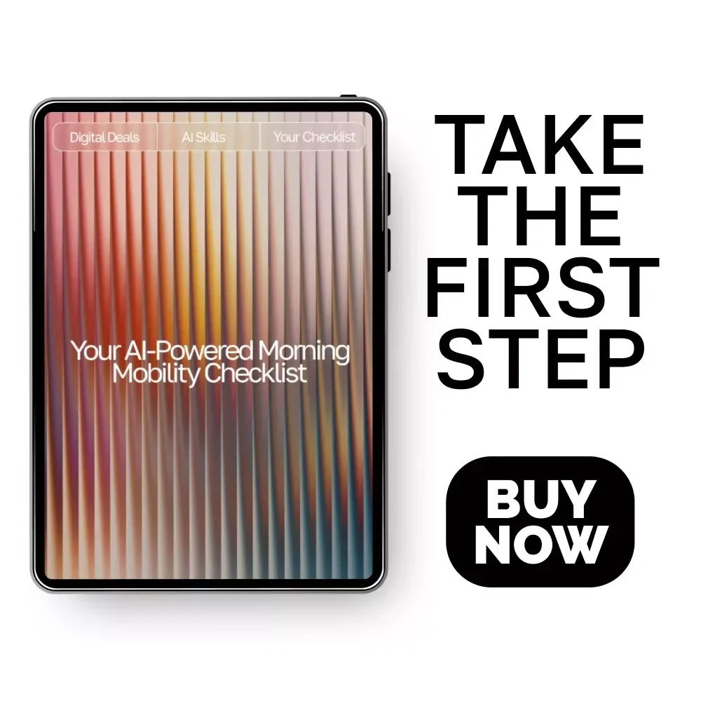 Your AI-Powered Morning Mobility Checklist | Digital Download for Wellness Lovers | Boost Flexibility, Energy & Routine with ai ideas for morning mobility routines