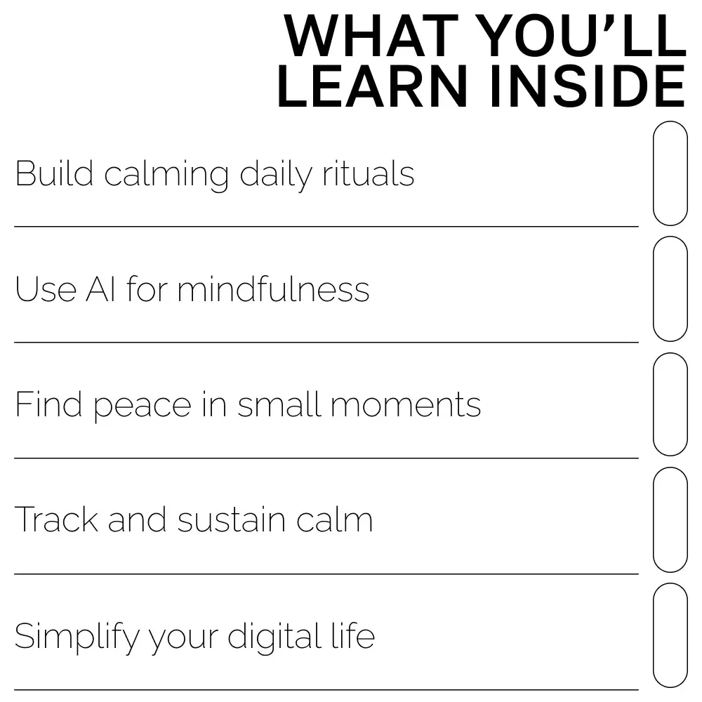 AI Ideas for Calm Routines | Digital Guide to Mindful Living, Relaxation Habits & AI Suggestions for Calm Routines