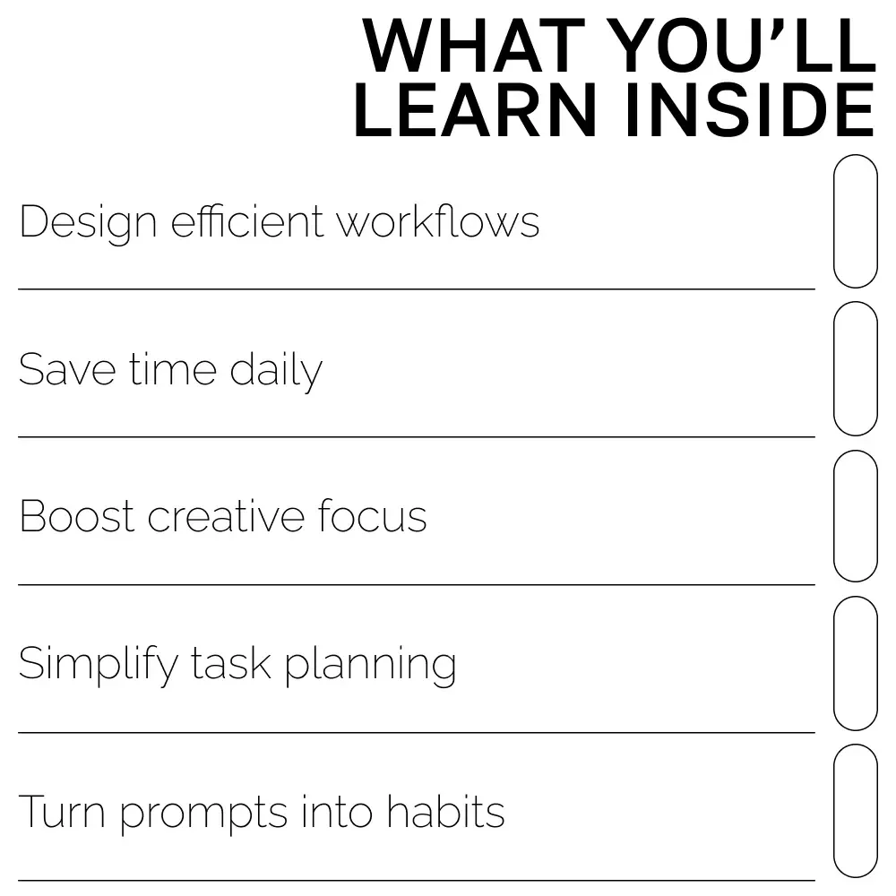 Prompt Routines That Work | Digital Productivity eBook, how to build a prompt-based routine, Step-by-Step Guide to Smarter Daily Systems