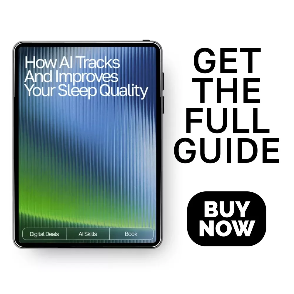 How AI Tracks and Improves Your Sleep Quality | Digital eBook | Learn How to Use an AI Tracker for Sleep Quality | Better Rest, Smarter Insights, and Healthier Nights