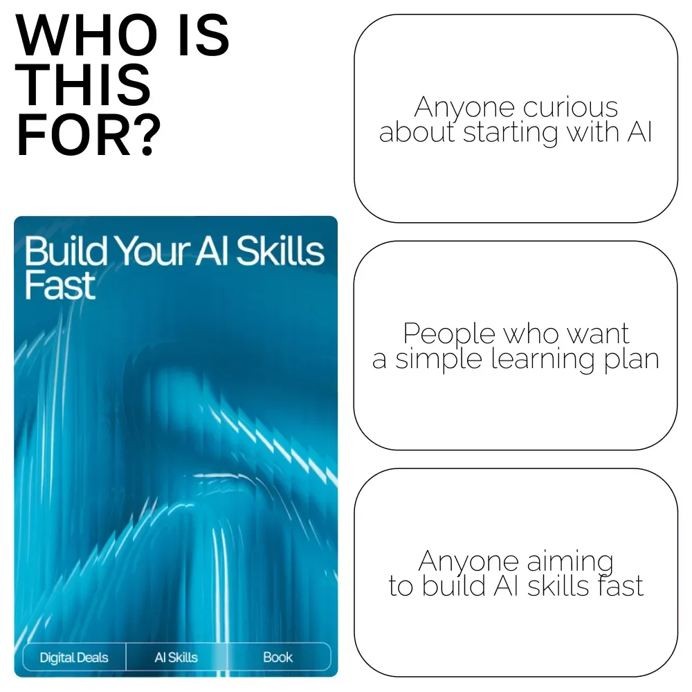 Build Your AI Skills Fast | Beginner-Friendly eBook for Creating Your Simple AI Learning Plan | How to Make a Simple AI Learning Plan Guide for Rapid Skill Growth