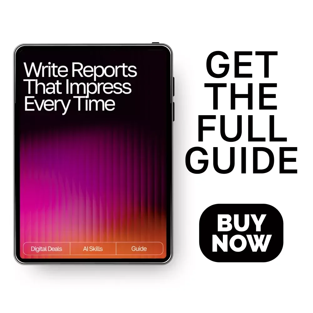 Write Reports That Impress Every Time | AI Prompts for Detailed Reports | Professional Report Writing Guide for Clear, Insightful Results