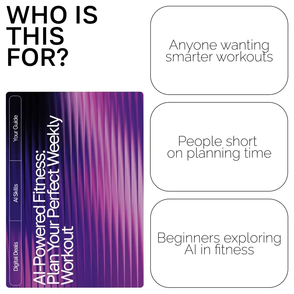 AI-Powered Fitness: Plan Your Perfect Weekly Workout | Digital Guide for Smarter Exercise Planning Using an AI Tool for Planning Weekly Exercise