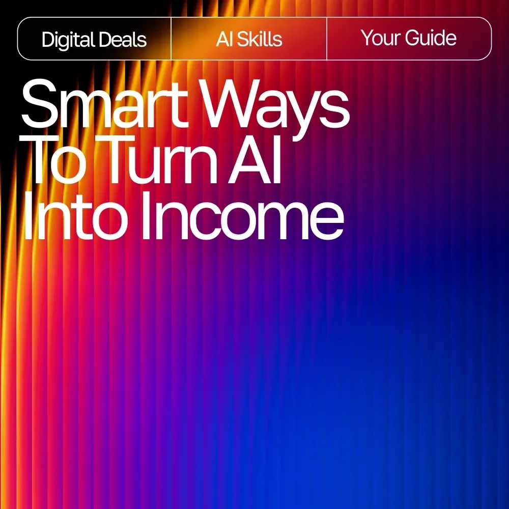 Smart Ways to Turn AI into Income | how to use ai to make money | High-Value AI Income Strategies eBook for Beginners & Creators