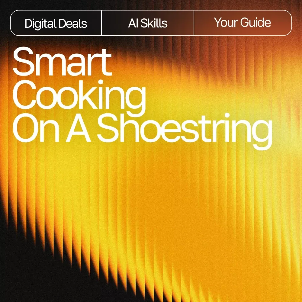 Smart Cooking on a Shoestring | Budget-Friendly Meal Planning eBook with ai suggestions for budget-friendly recipes | Digital Download Kitchen Guide