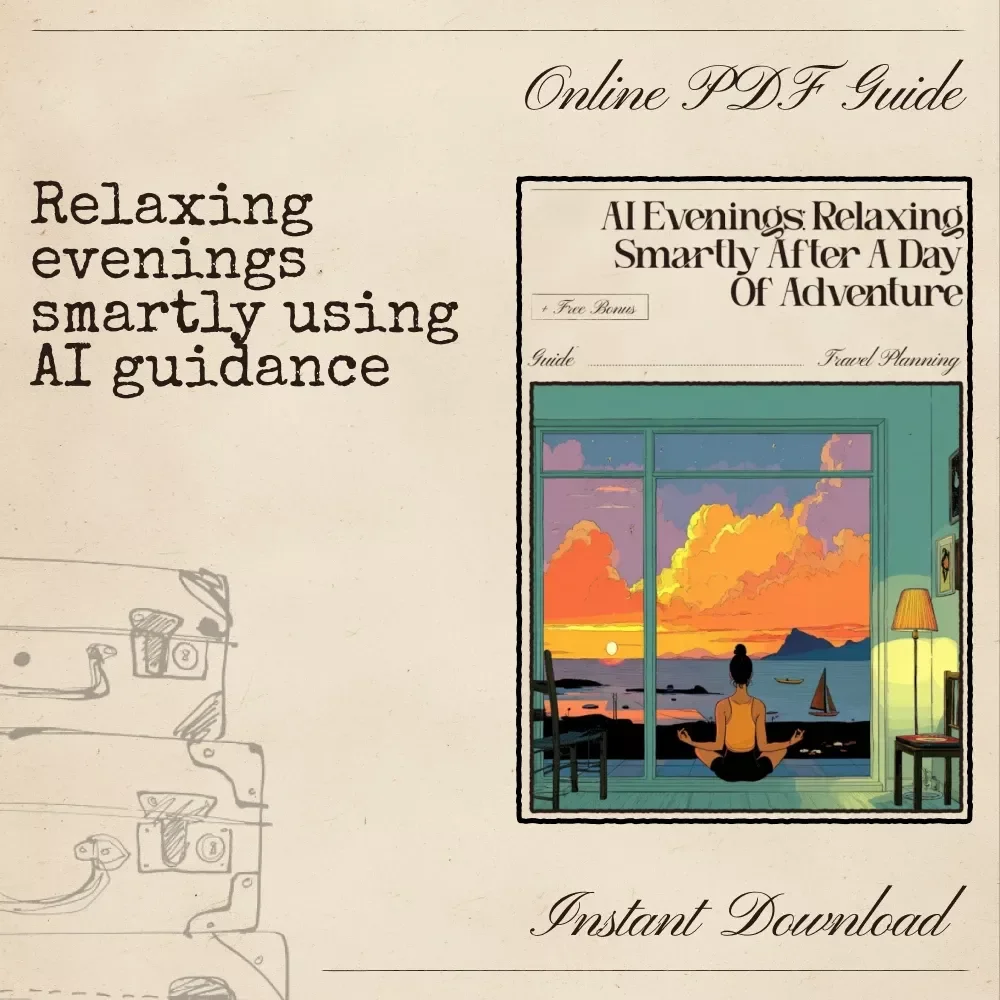 AI Evenings: Relaxing Smartly After a Day of Adventure – Digital Guide, eBook, and Checklist for Travel, Mindfulness, and Evening AI Experiences