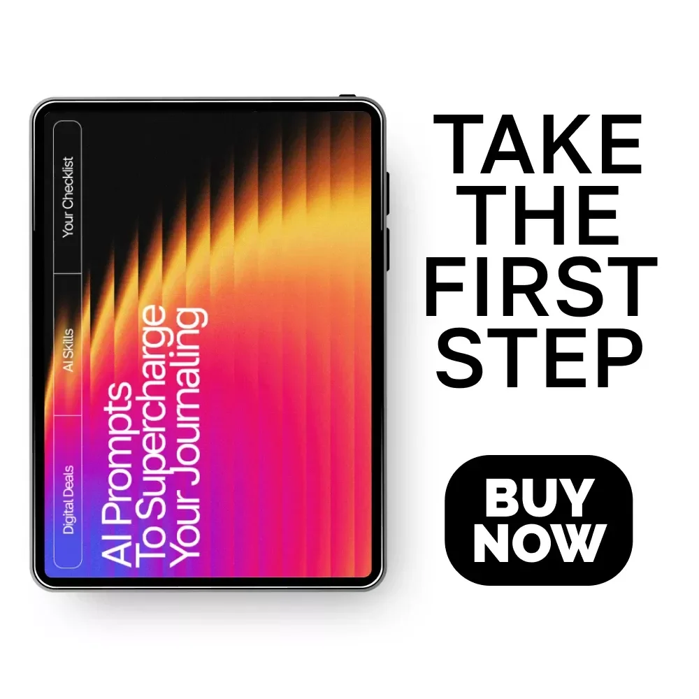 AI Prompts to Supercharge Your Journaling – Guided Checklist for Daily Reflection, Mindfulness & Personal Growth | Digital Download | ai prompts for gratitude journaling