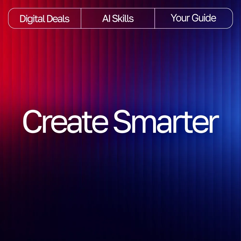 Create Smarter — AI Content Creation Guide | How to Use AI for Content Creation | Digital Download for Bloggers, Creators & Small Businesses