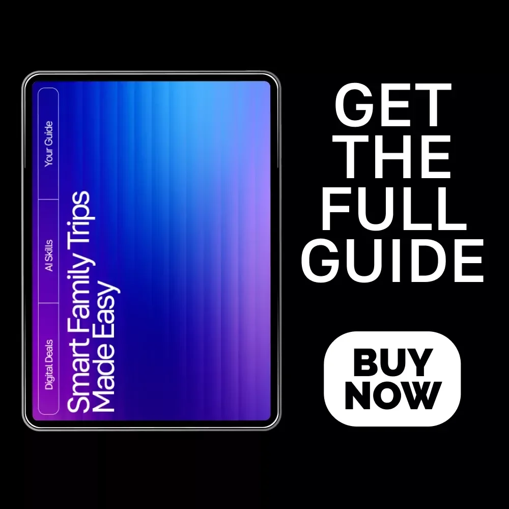 Smart Family Trips Made Easy — Travel Planning Guide for Parents | AI Help for Travel Planning with Kids | Stress-Free Family Vacation eBook