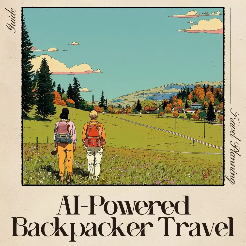 Backpacker’s Guide to AI-Powered Travel – Digital Budget Travel Guide | Smart Planner for Affordable Adventures | Instant Download for Modern Explorers | ai for backpacker budget travel hacks