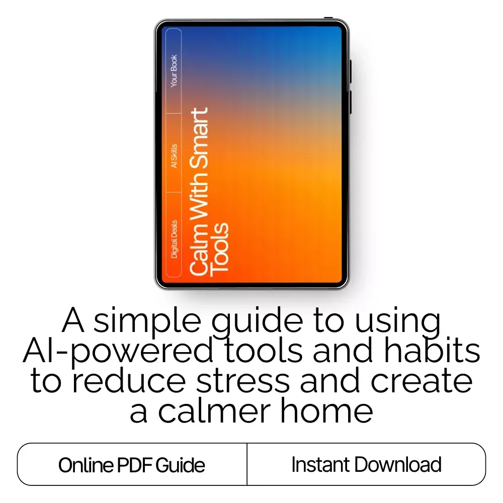 Calm With Smart Tools — AI-Enhanced Stress Relief Ebook for Home Wellness, Mindfulness & Relaxation | Calm With Smart Tools Guide