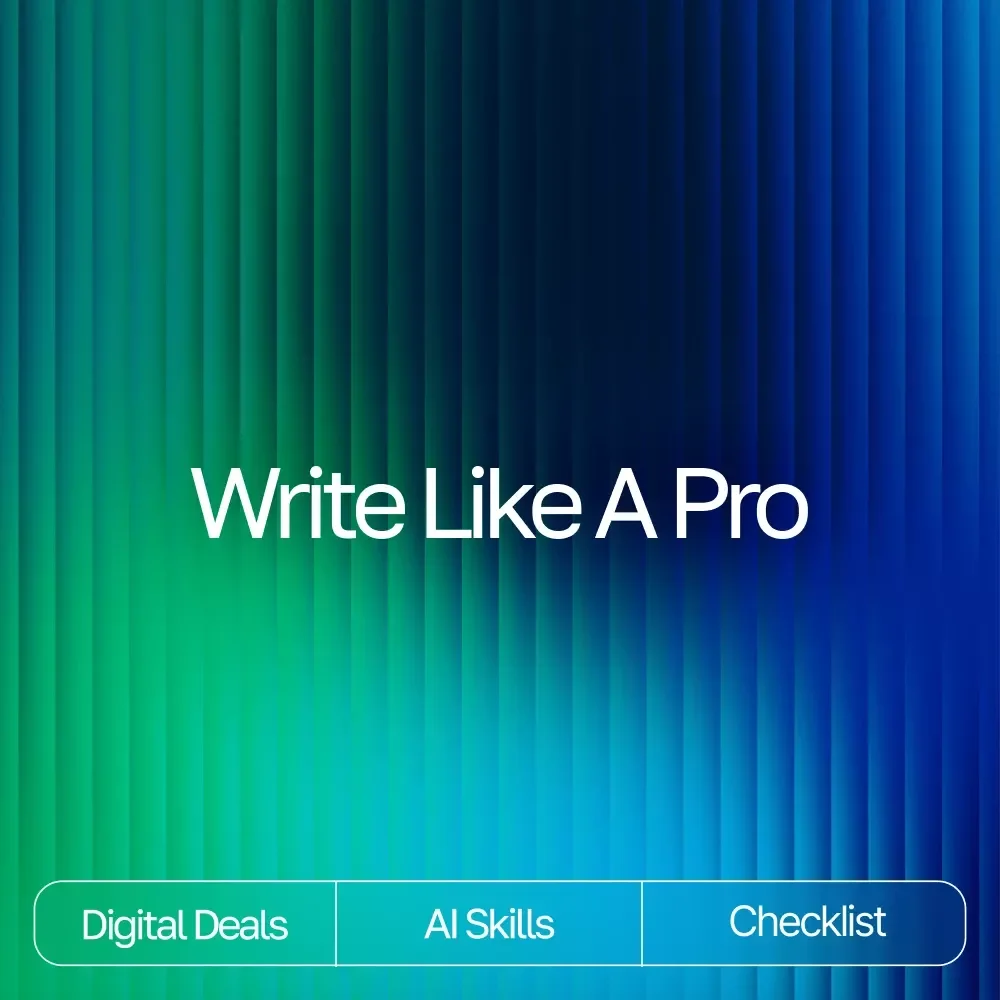 Write Like a Pro Checklist | best prompt formulas for ai writing | Ultimate AI Writing Prompt Guide for eBooks, Copy, Blogs & Creators