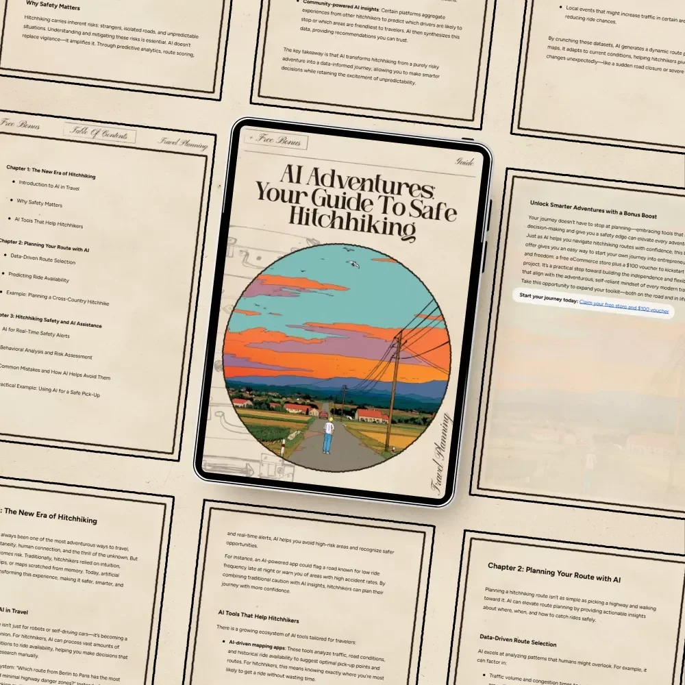 AI Adventures: Your Guide to Safe Hitchhiking – The Ultimate Guide to AI for Hitchhiking Safety and Route Planning