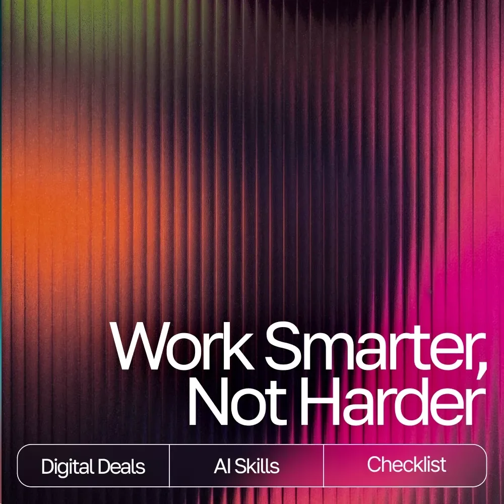 Work Smarter, Not Harder: Your AI Integration Checklist | Productivity Digital Download | How to Integrate AI into Everyday Tasks at Work | Step-by-Step AI Workflow Guide