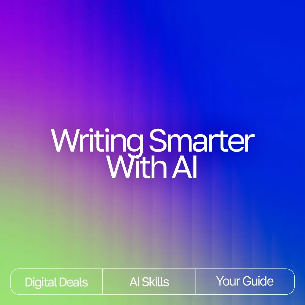Writing Smarter with AI – Digital Guide for Creators, Ethical Writing Toolkit, How to Use AI Responsibly for Writing, Prompt Crafting & Productivity Boost