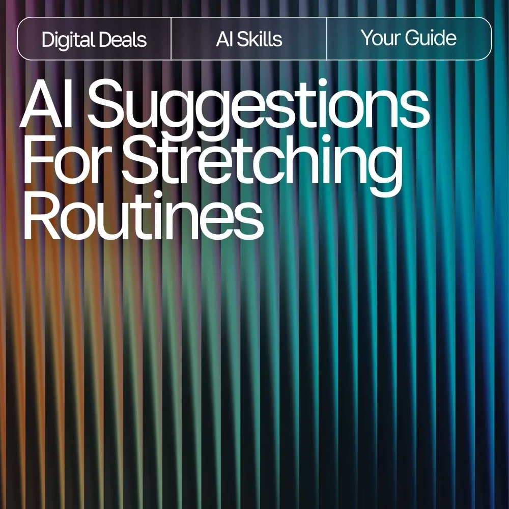 AI-Powered Routines for Flexibility & Wellness | Digital Guide | AI Suggestions for Stretching Routines | Personalized Mobility & Recovery eBook