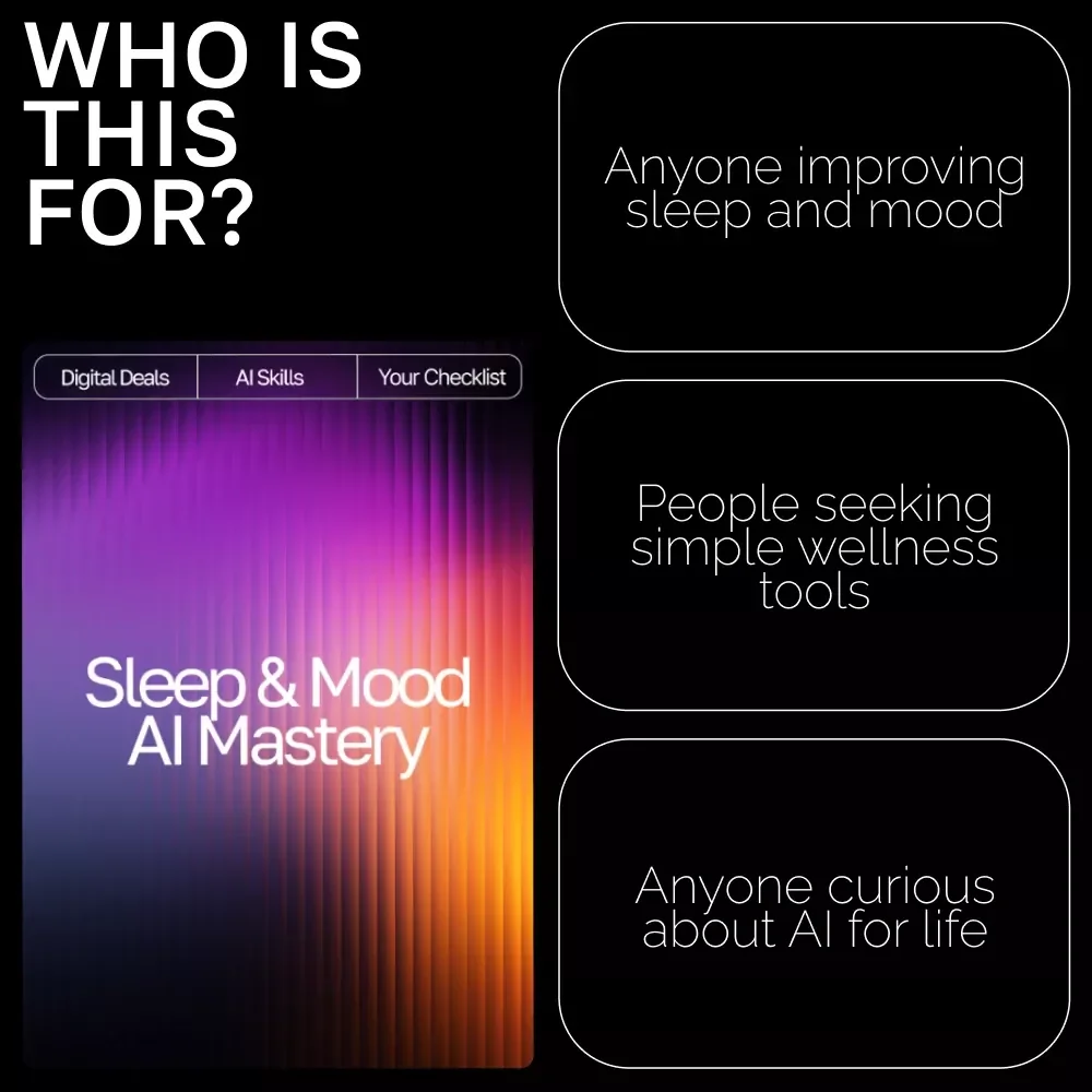 Sleep & Mood AI Mastery Checklist – Ultimate AI Tracker for Sleep and Mood, Daily Wellness & Emotional Balance Guide