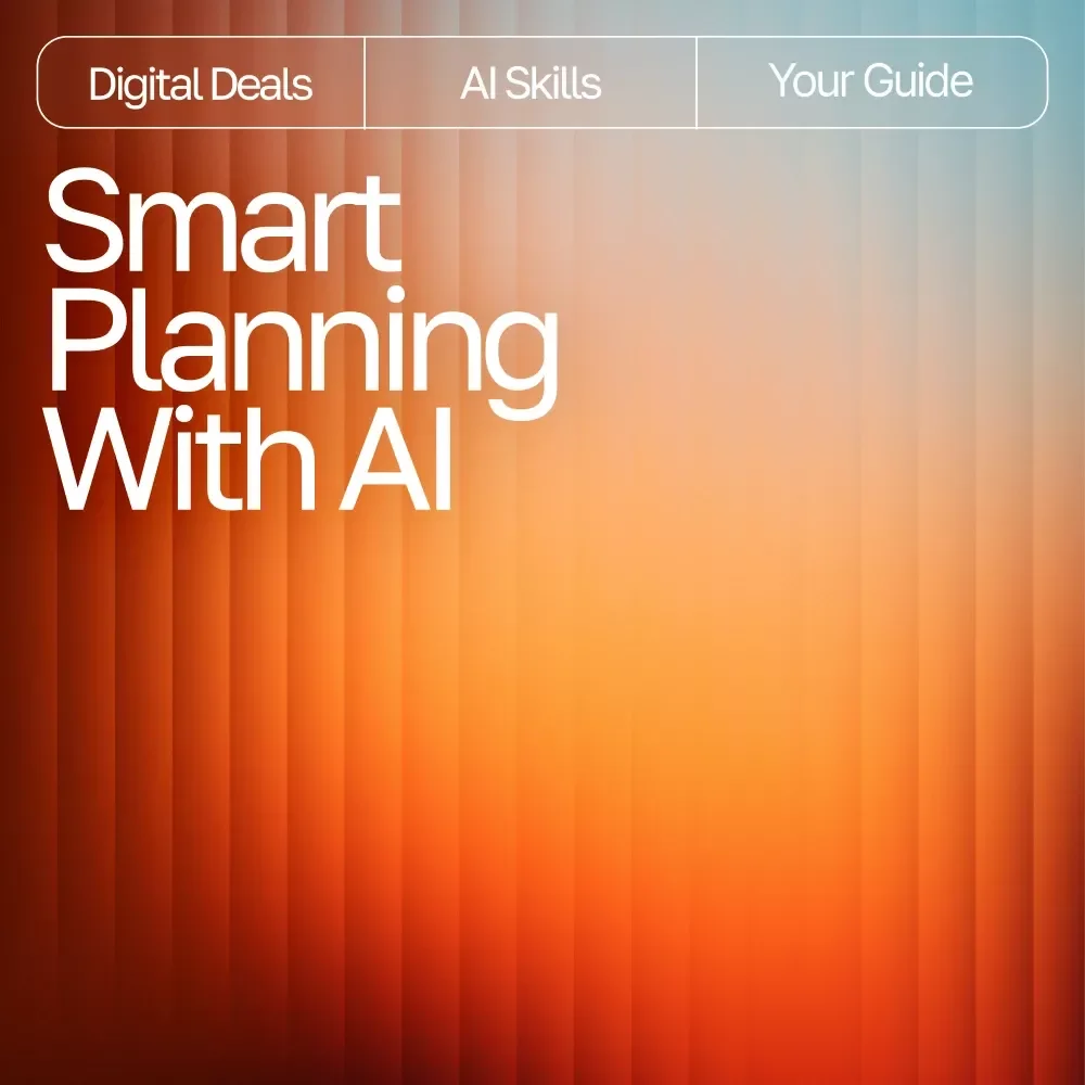 Smart Planning with AI – Ebook for Everyday Planning, Goal Setting, Creative Workflow & Productivity | how to use ai for planning Guide for Beginners & Busy Professionals