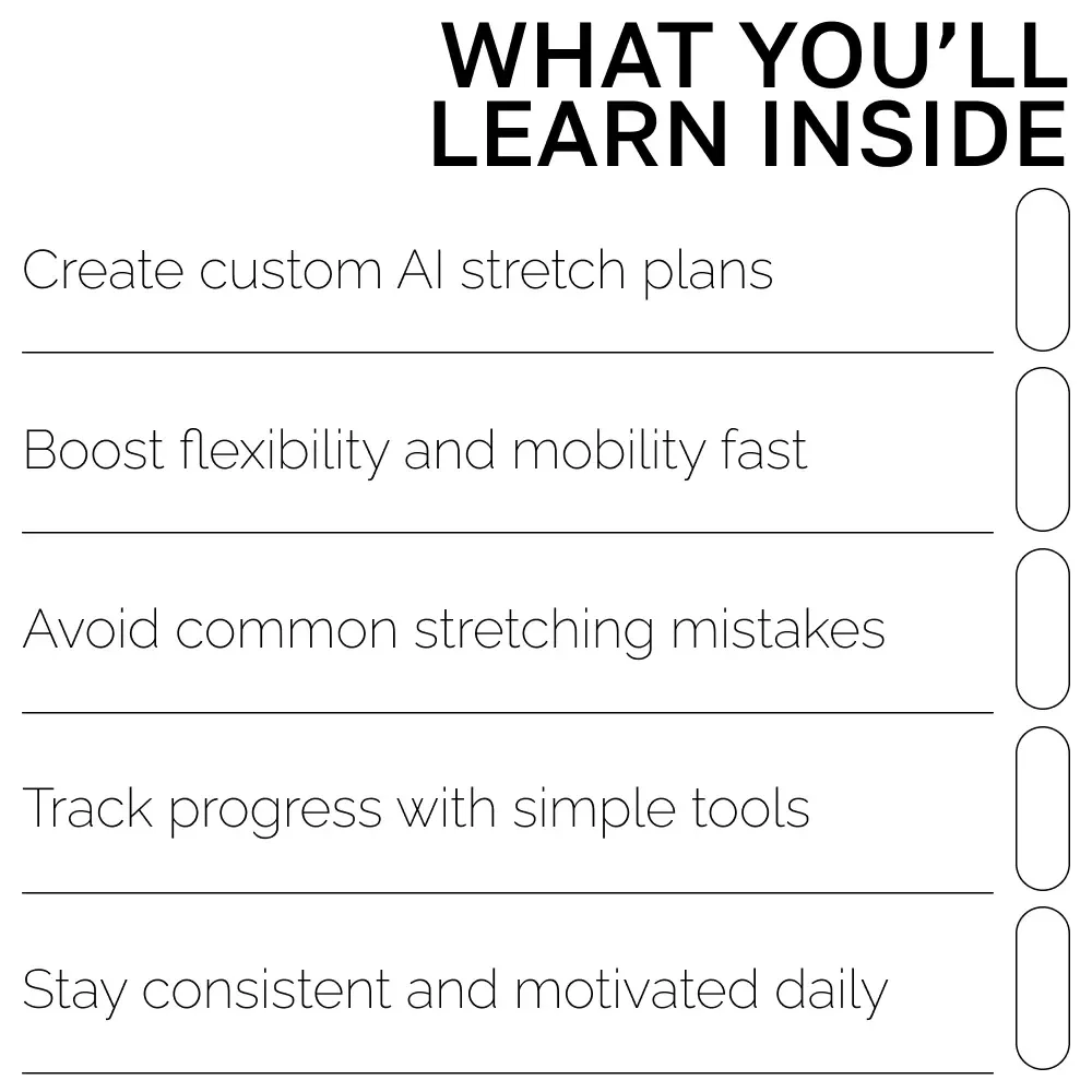 AI-Powered Routines for Flexibility & Wellness | Digital Guide | AI Suggestions for Stretching Routines | Personalized Mobility & Recovery eBook