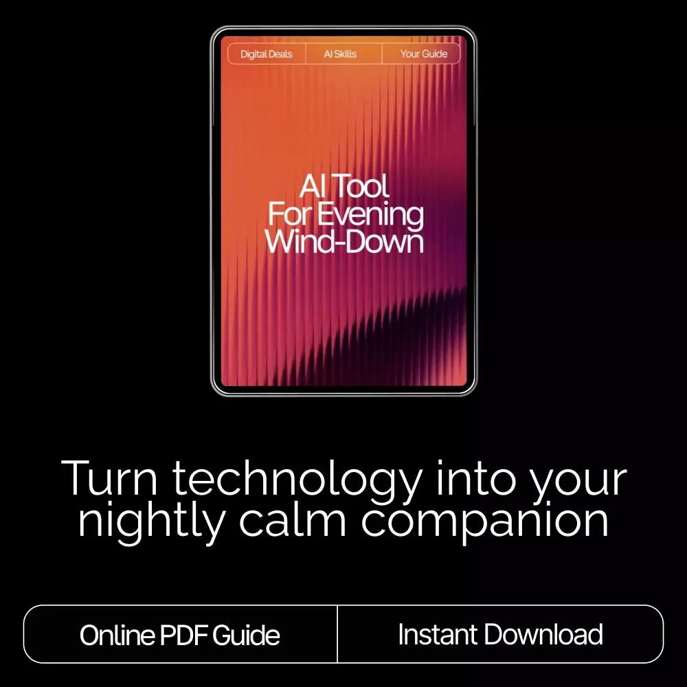 AI Tool for Evening Wind-Down | Digital Guide to Relaxation, Mindfulness, and AI-Assisted Night Routines