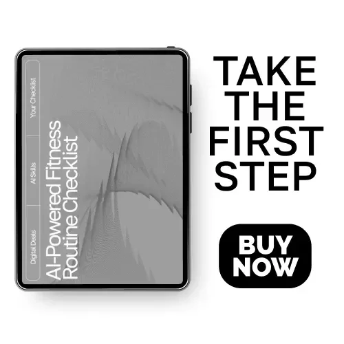 AI-Powered Fitness Routine Checklist | Smart Workout Planner | Digital Download for ai suggestions for balanced fitness routines | Wellness & Training Guide