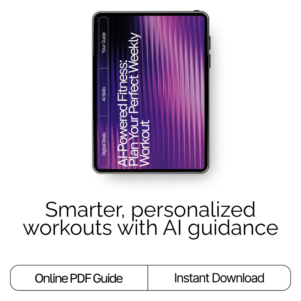 AI-Powered Fitness: Plan Your Perfect Weekly Workout | Digital Guide for Smarter Exercise Planning Using an AI Tool for Planning Weekly Exercise