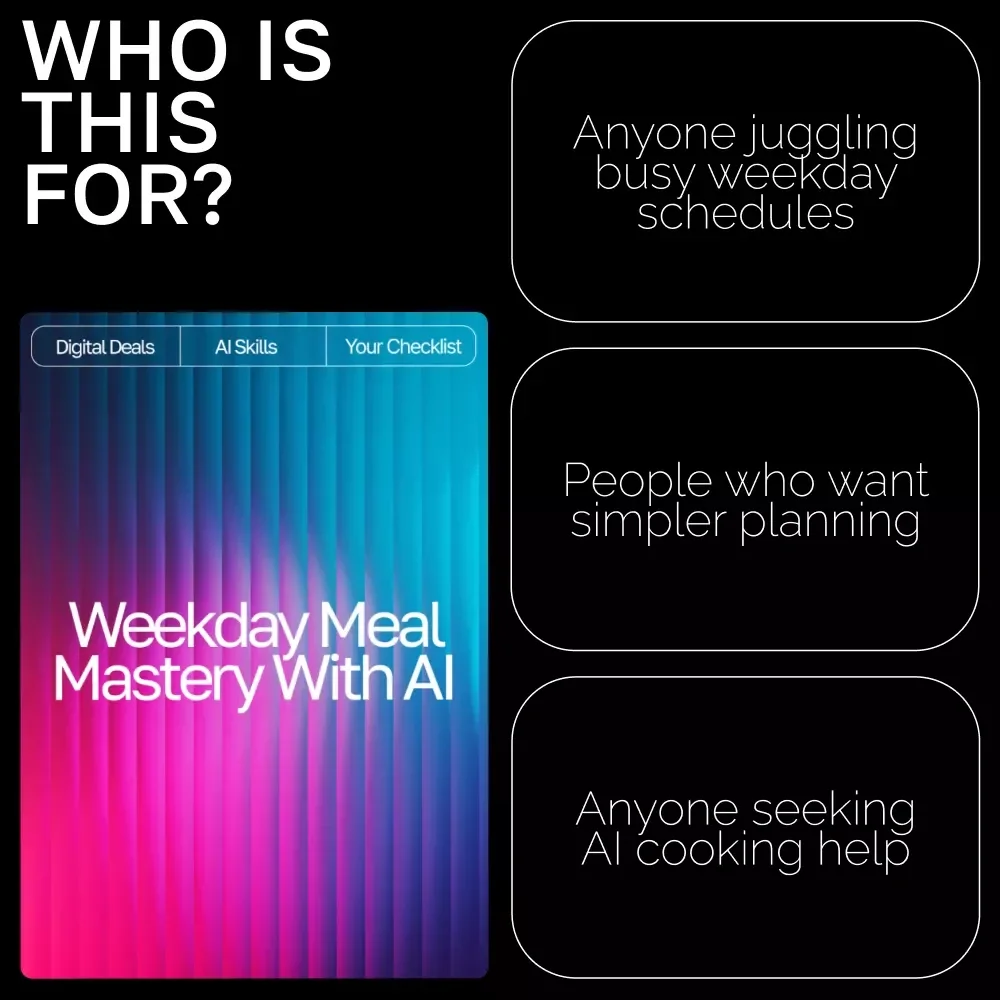 Weekday Meal Mastery with AI | Time-Saving Meal Planning Checklist for Busy Schedules | ai meal planning for busy weekdays Guide