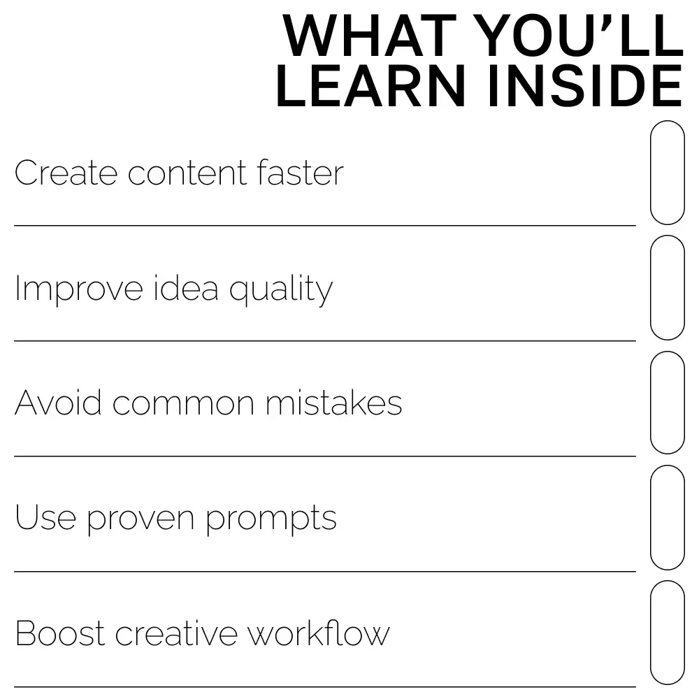 Create Smarter — AI Content Creation Guide | How to Use AI for Content Creation | Digital Download for Bloggers, Creators & Small Businesses