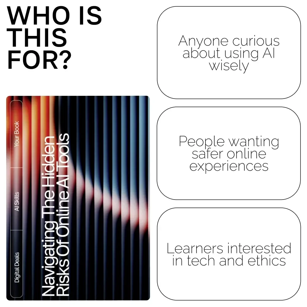 Navigating the Hidden Risks of Online AI Tools | Digital eBook | What Are Risks of Using AI Tools Online | Safe & Smart AI Practices Guide