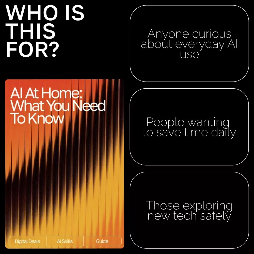 AI at Home: What You Need to Know | Digital Guide | What to Know Before Using AI for Personal Use | Safe, Smart & Practical AI Handbook