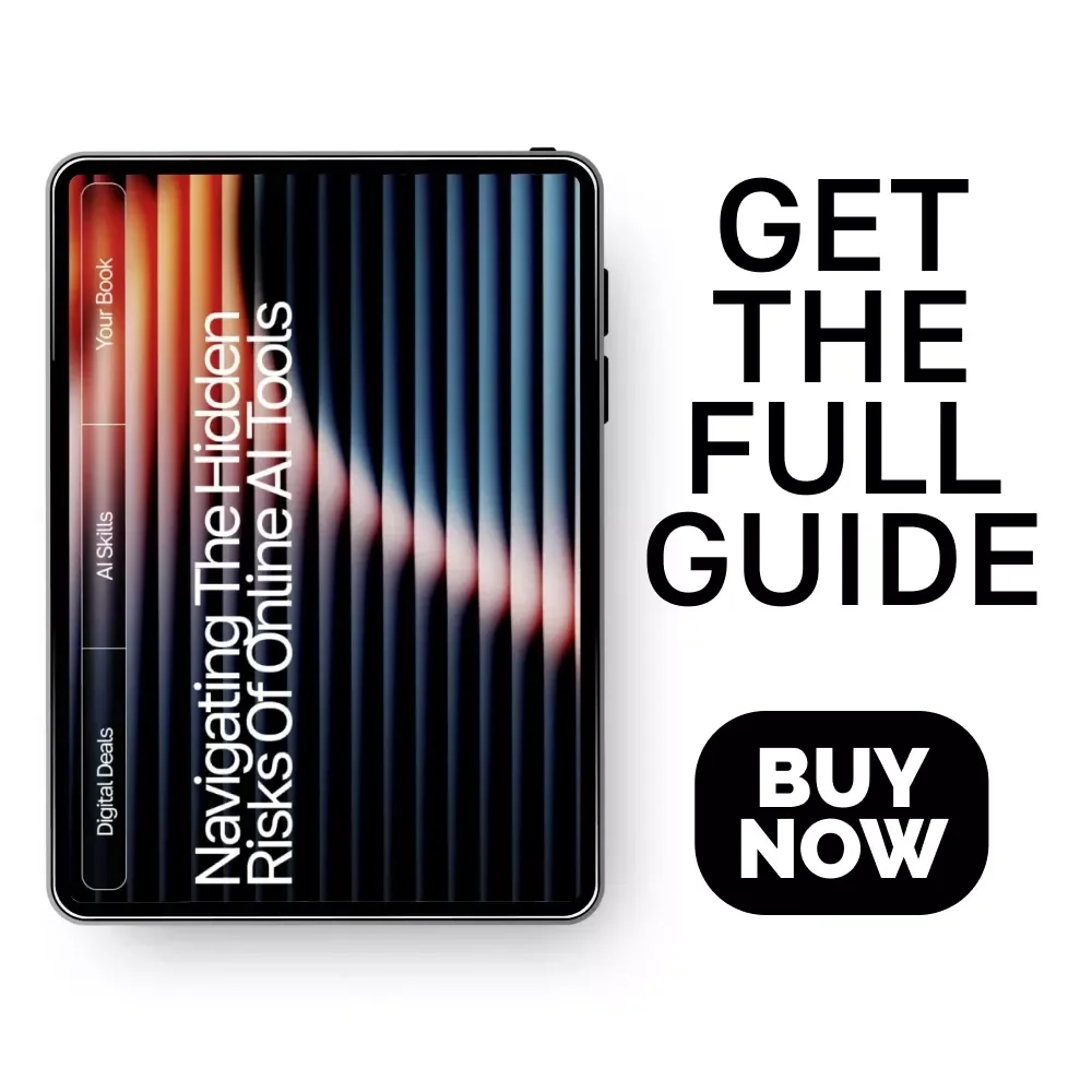 Navigating the Hidden Risks of Online AI Tools | Digital eBook | What Are Risks of Using AI Tools Online | Safe & Smart AI Practices Guide