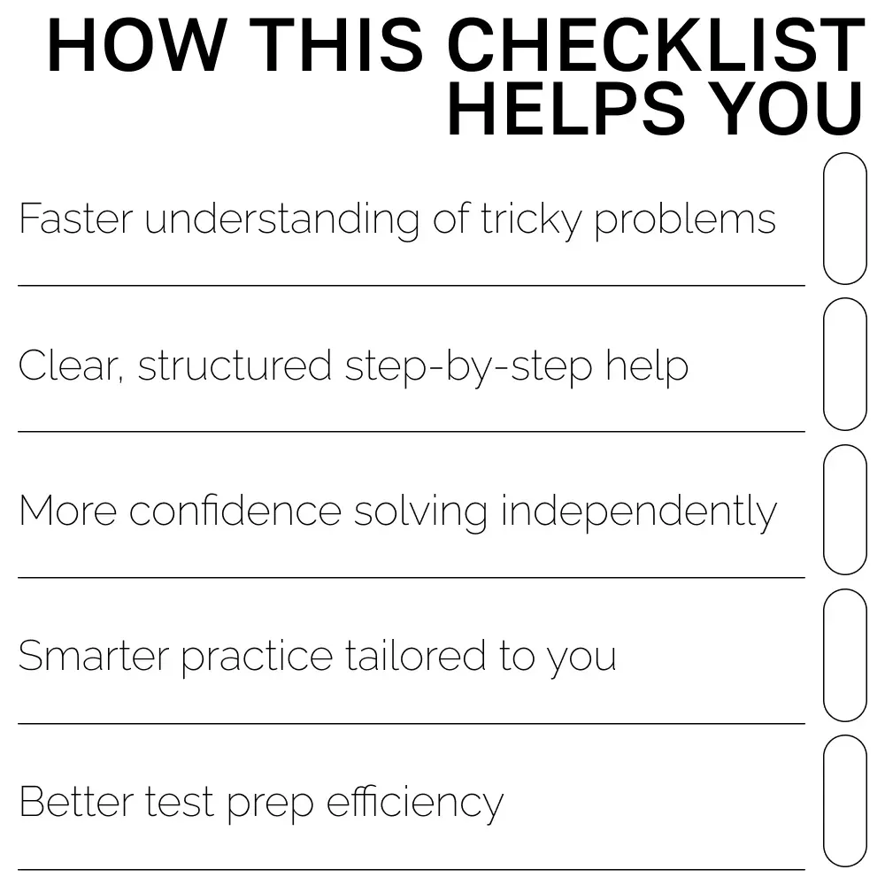 Math Made Simple with AI – Editable Study Checklist for Students, Parents & Tutors | how to use ai for math help and explanations | Digital Download