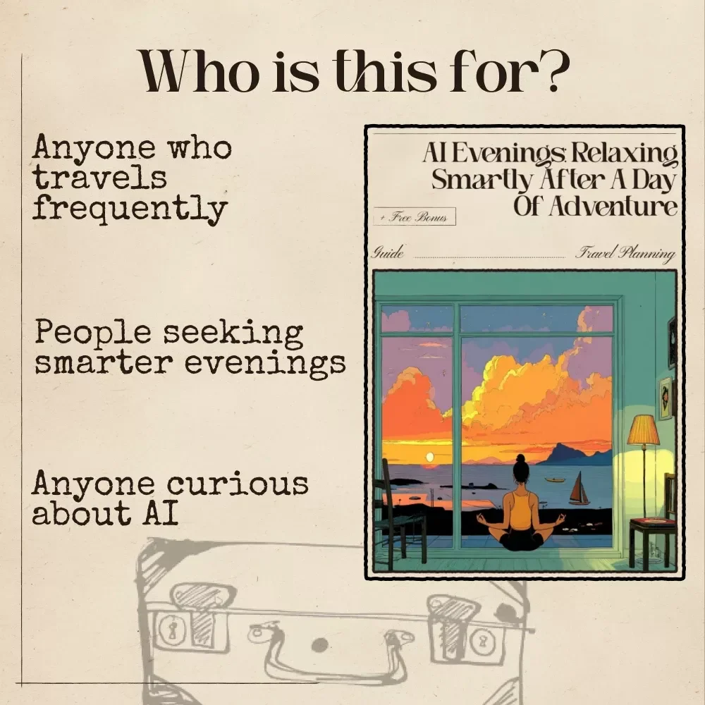 AI Evenings: Relaxing Smartly After a Day of Adventure – Digital Guide, eBook, and Checklist for Travel, Mindfulness, and Evening AI Experiences