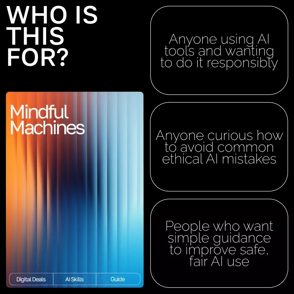 Mindful Machines — Ethical AI Guide for Beginners | Generative AI Ethics Explained | what are generative ai ethics | Digital Download PDF
