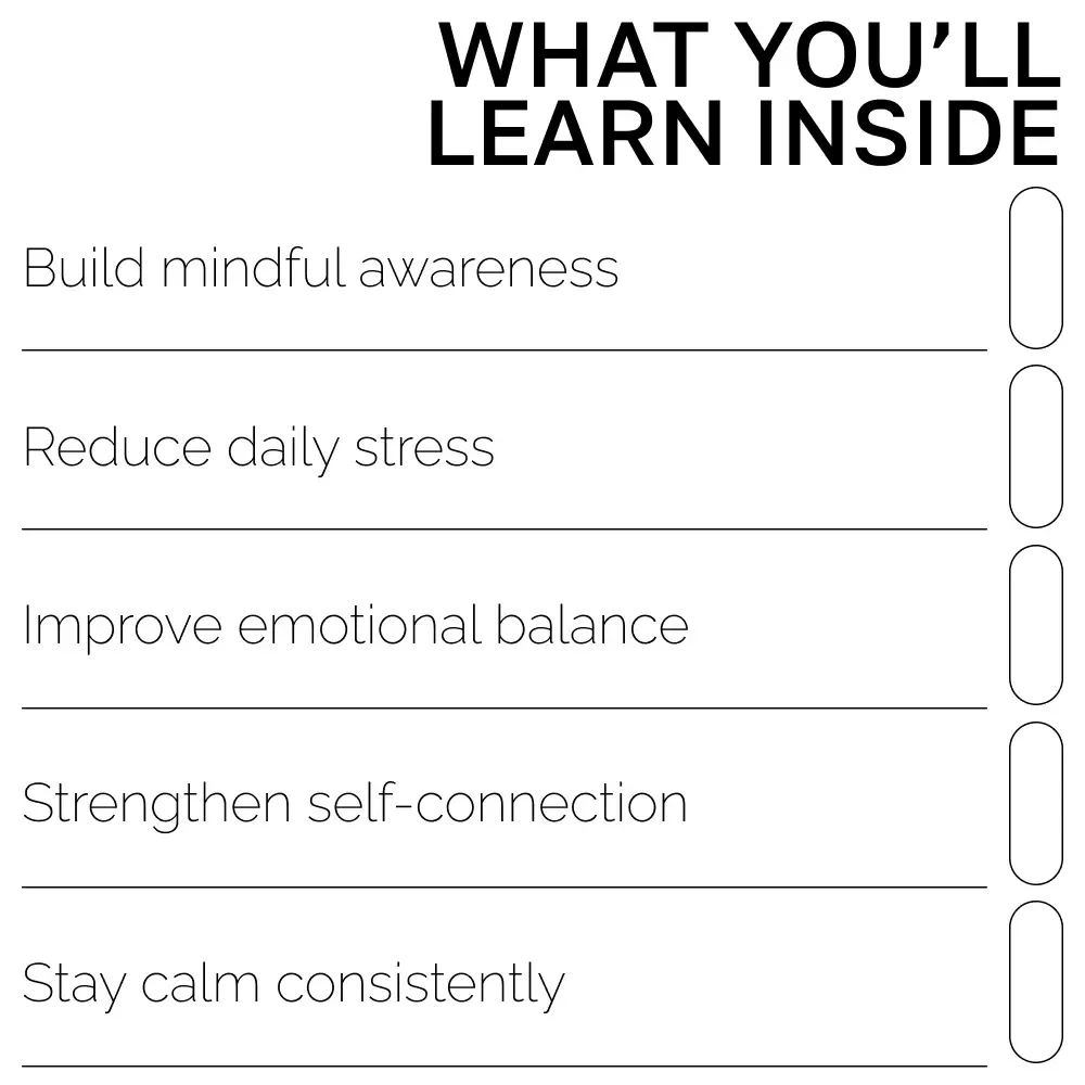 Peace in Practice | Digital Mindfulness Guide for Calm Living, ai mindfulness exercises for beginners, Printable Step-by-Step Workbook for Awareness and Focus