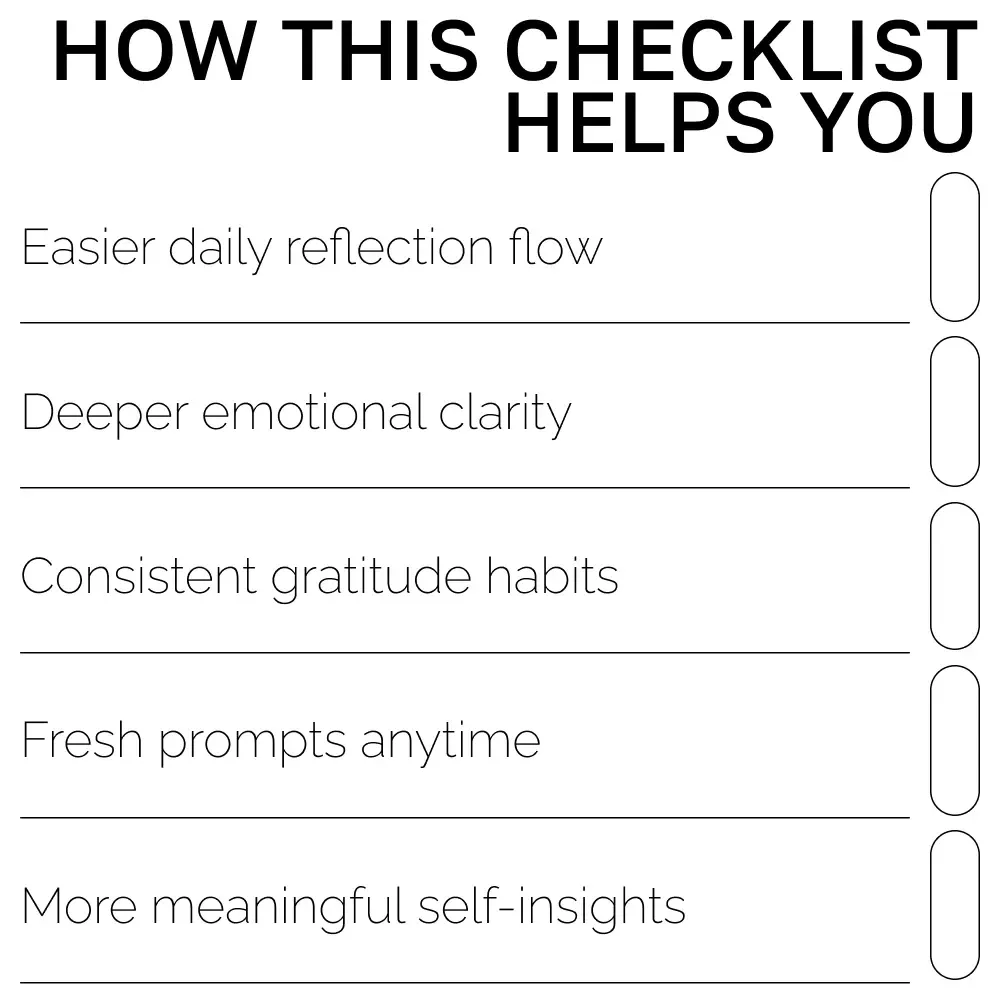 AI Prompts to Supercharge Your Journaling – Guided Checklist for Daily Reflection, Mindfulness & Personal Growth | Digital Download | ai prompts for gratitude journaling