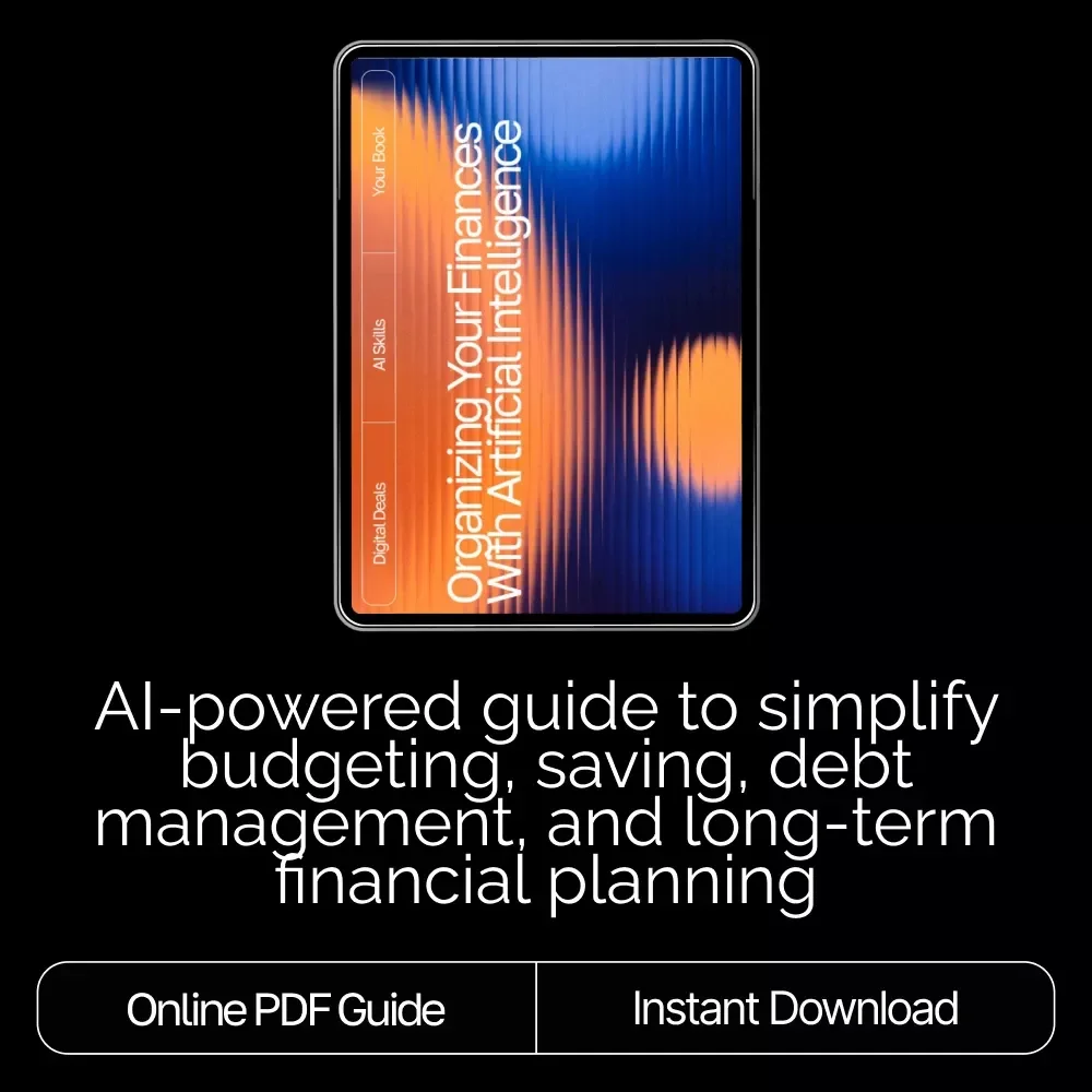 Organizing Your Finances with Artificial Intelligence | AI Help Organizing Finances eBook | Smart Budgeting & Money Management Guide