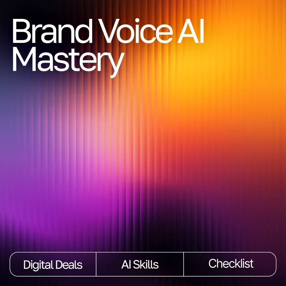 Brand Voice AI Mastery Checklist – AI Prompts for Brand Voice Style Guide for Consistent, Engaging, and Professional Content