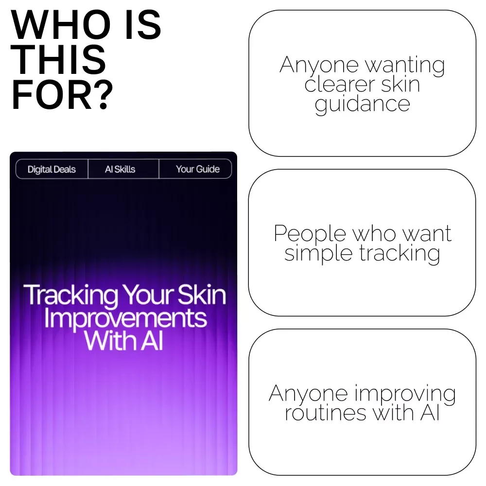 Tracking Your Skin Improvements with AI – Ultimate Skincare Progress Guide for Glow-Seekers | AI Tool for Tracking Skin Improvements | Digital eBook for Routine Optimization