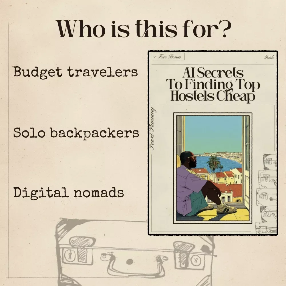 AI Secrets to Finding Top Hostels Cheap – Digital Travel Guide | Smart Budget Planner for Backpackers | Instant Download for Affordable Stays | ai to find the cheapest hostels with good ratings