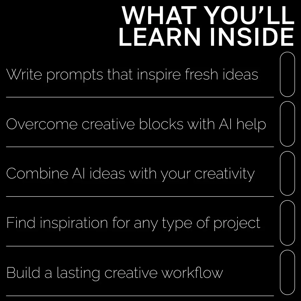 How AI Can Spark Your Next Big Idea | Digital Guide | AI Prompts for Generating Creative Ideas | Innovation & Brainstorming Workbook