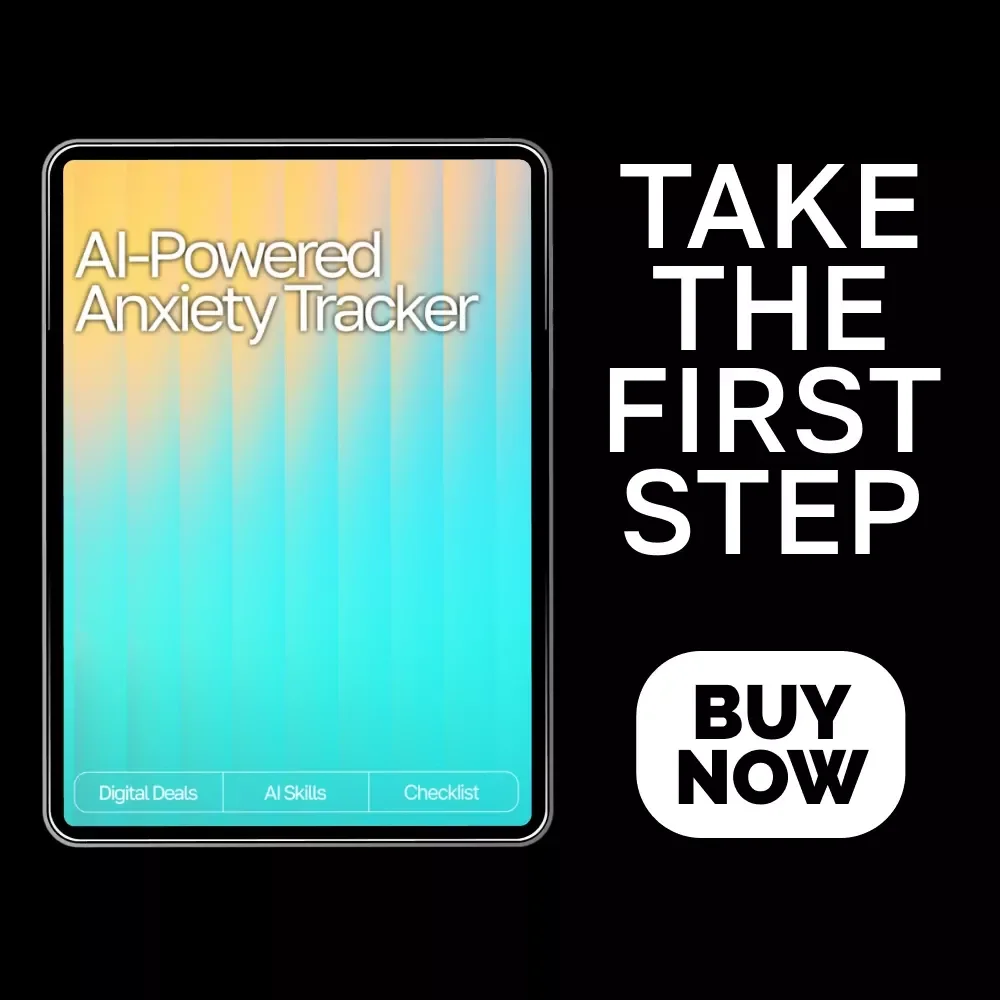 AI-Powered Anxiety Tracker | Digital Anxiety Guide, Mental Health eBook, Wellness Checklist, Mindfulness Tool for Identifying Anxiety Triggers & Building Coping Strategies