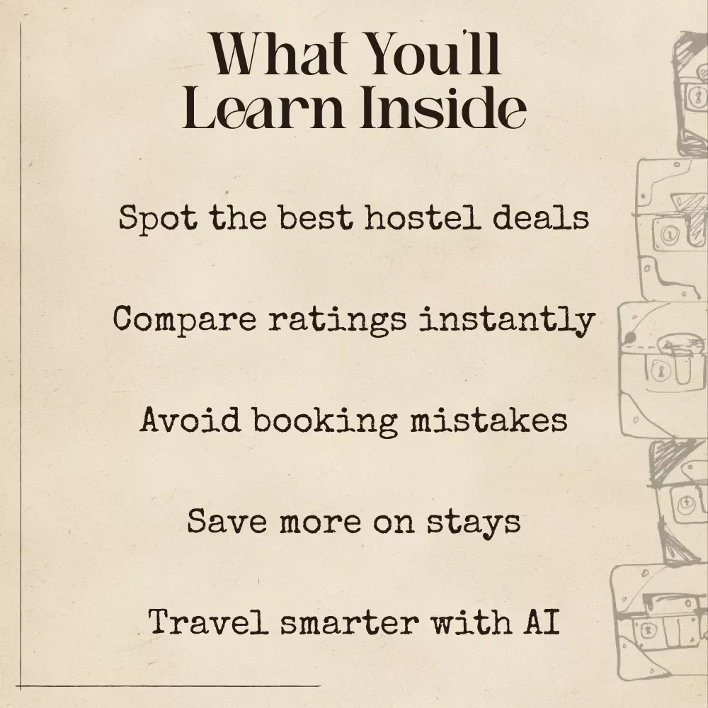 AI Secrets to Finding Top Hostels Cheap – Digital Travel Guide | Smart Budget Planner for Backpackers | Instant Download for Affordable Stays | ai to find the cheapest hostels with good ratings