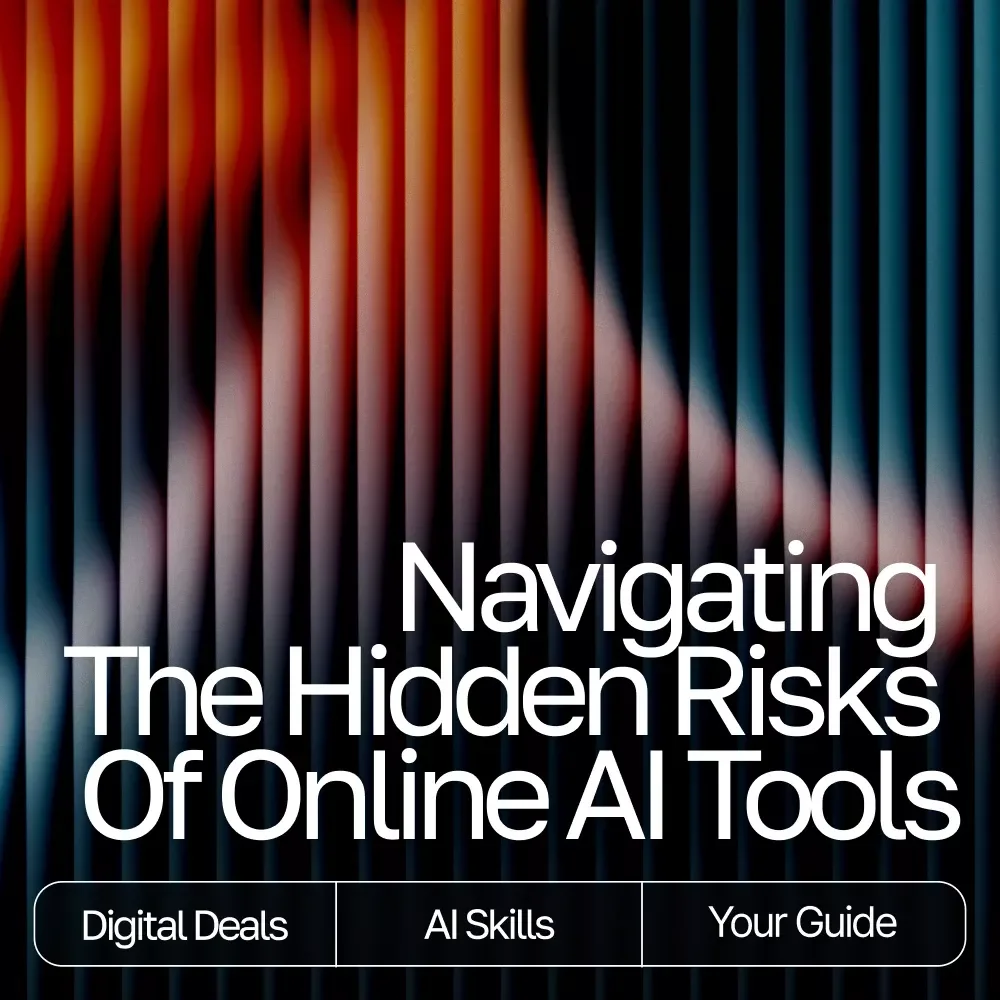 Navigating the Hidden Risks of Online AI Tools | Digital eBook | What Are Risks of Using AI Tools Online | Safe & Smart AI Practices Guide