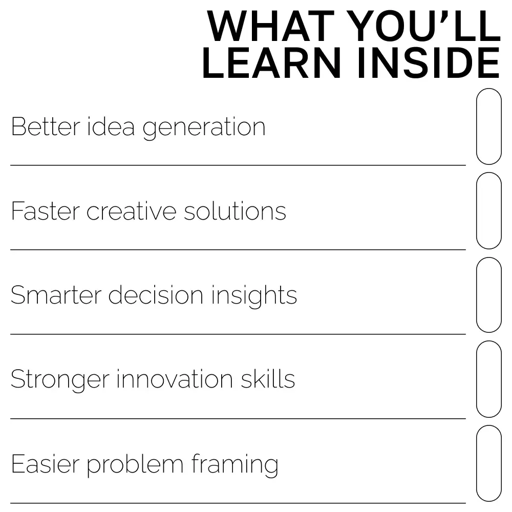 Creative AI Problem-Solving Skills Ebook | ai skills for creative problem-solving | Digital Guide for Innovators, Creatives & Entrepreneurs