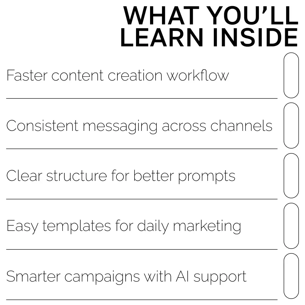 Prompt Playbook for Magnetic Marketing – Reusable Prompt Templates for Marketing Guide, Digital Download, AI Marketing Prompts, Content Creation Toolkit