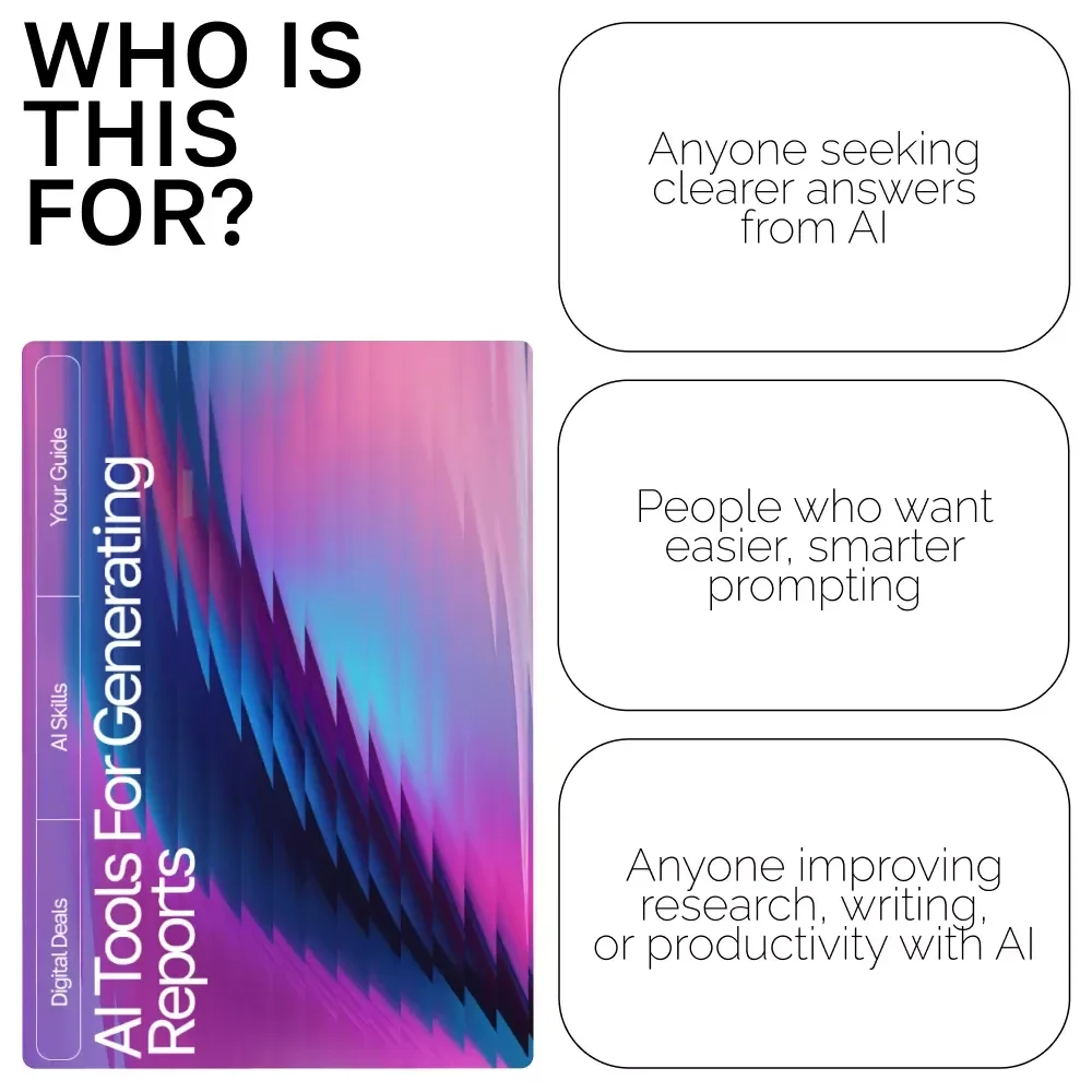 AI Tools for Generating Reports Guide | Ultimate Editable eBook for Streamlined Reporting, Productivity Boosting Tips, and ai tools for auto-generating reports | Digital Download for Entrepreneurs & Teams