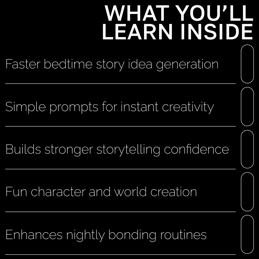 Spark Imagination with AI for Bedtime Stories – Guide for Parents & Creators | ai help for bedtime story ideas | Digital Storytelling eBook for Inspired Nights