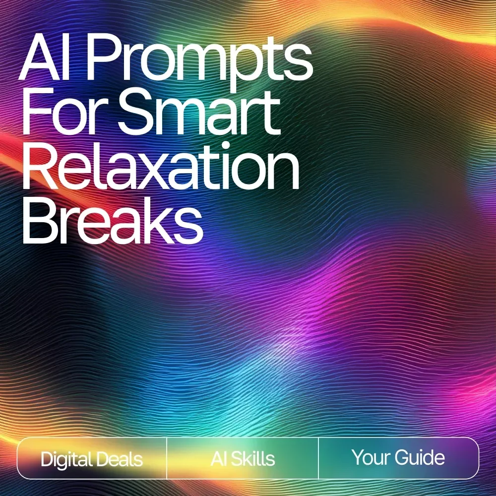 AI Prompts for Smart Relaxation Breaks — Digital Guide for Stress-Free Productivity, Wellness Boost, Mindful Workday Pauses, and Instant Calm | ai prompts for relaxation breaks